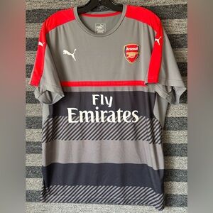 2016/17 Puma Arsenal F.C. Soccer Football Training Kit Jersey XL EUC